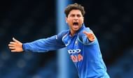 Image result for India vs West Indies 5th ODI kuldeep yadav